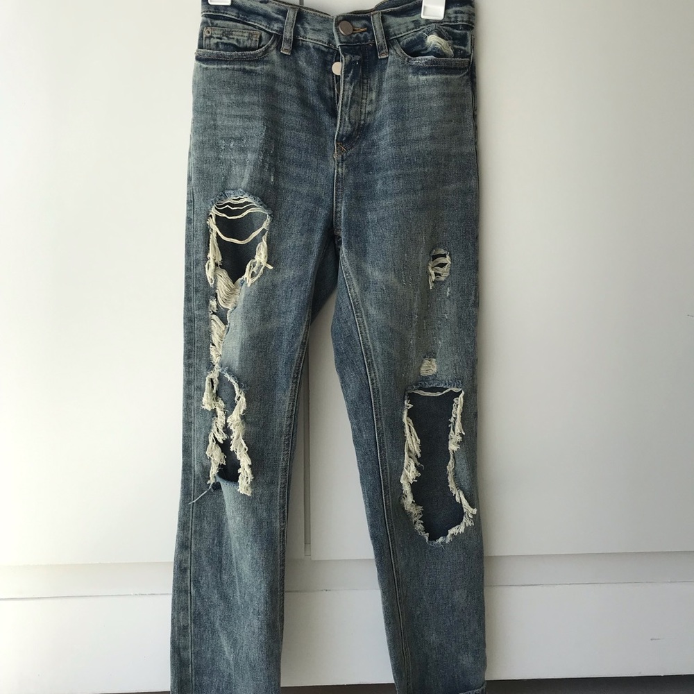 BDG distressed boyfriend jeans